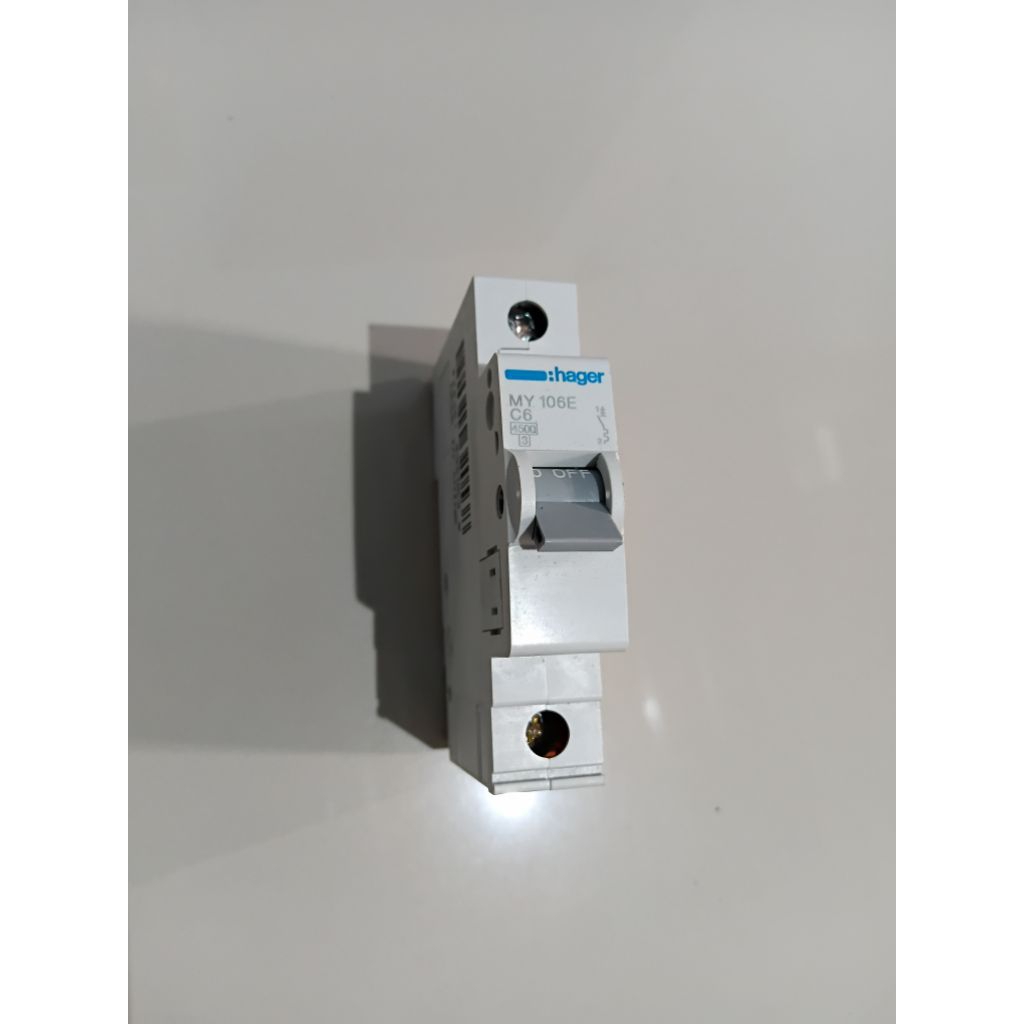MCB HAGER 6A 1PHASE