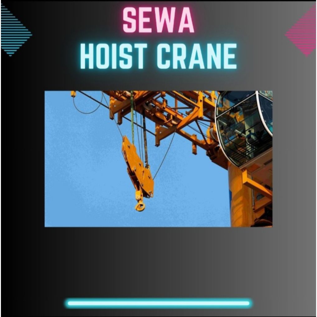Sewa Hoist Crane 2 Ton Seluruh Indonesia