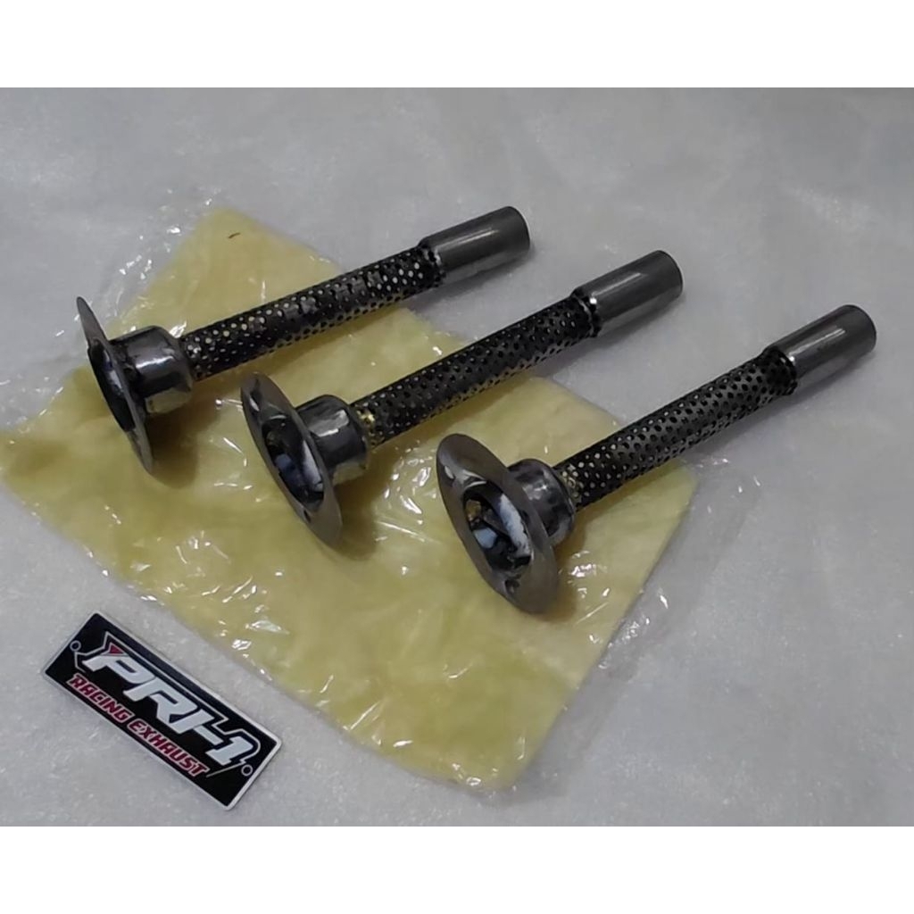 Saringan knalpot Rx king Peredam standar Ori suara BOPAD PNP yang sudah dibobok