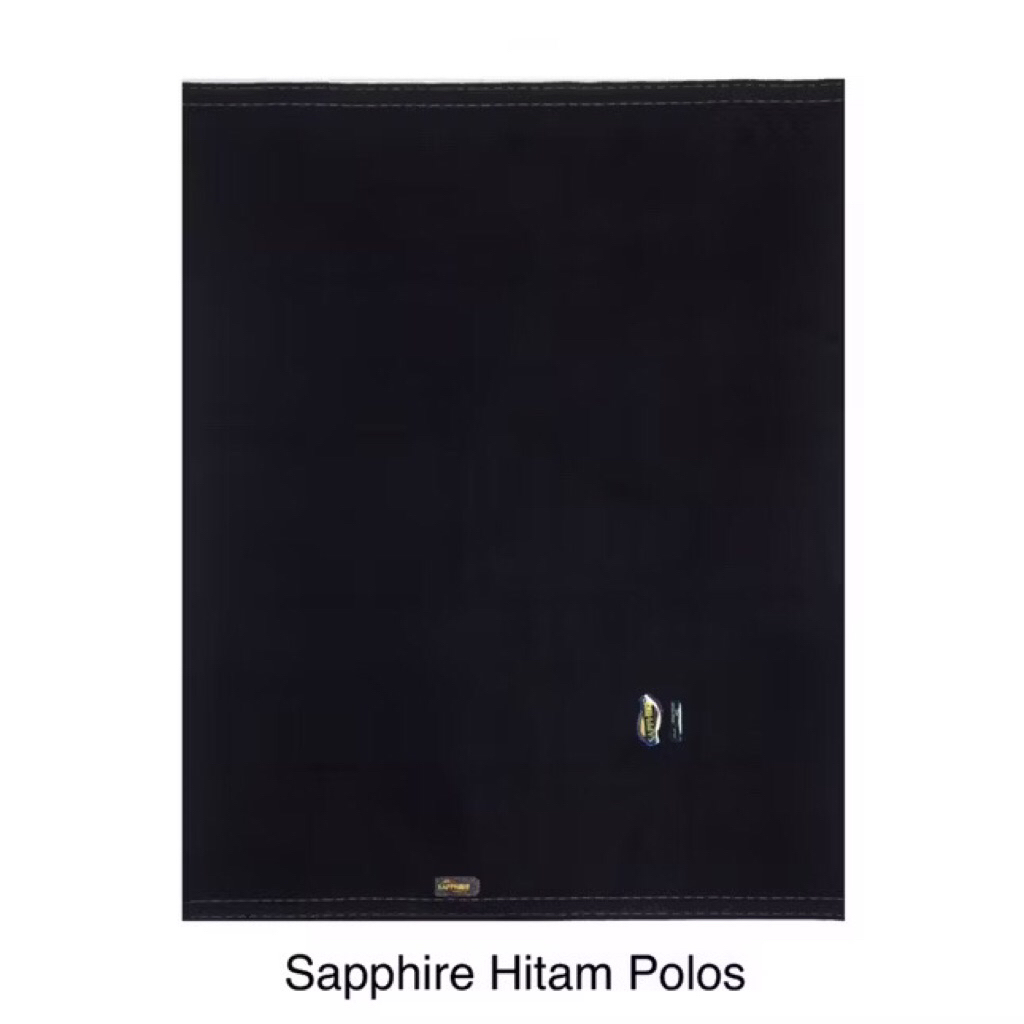 Sarung sapphire Hitam polos Sarung Sapphire hitam polos Tumpal