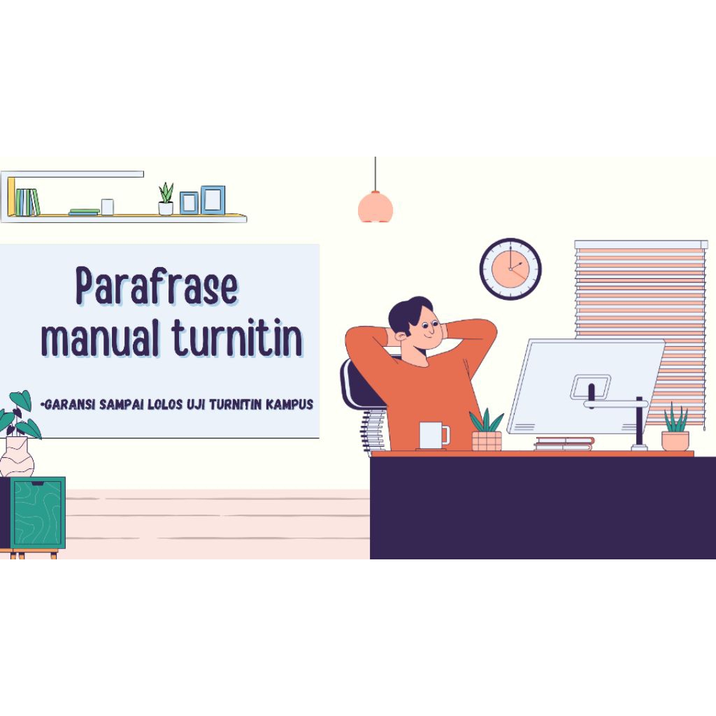 parafrase manual turnitin