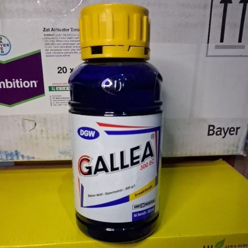 Insektisida GALLEA 300EC.Bahan aktif: Sipermetrin 300g/l.kemasan 500ml
