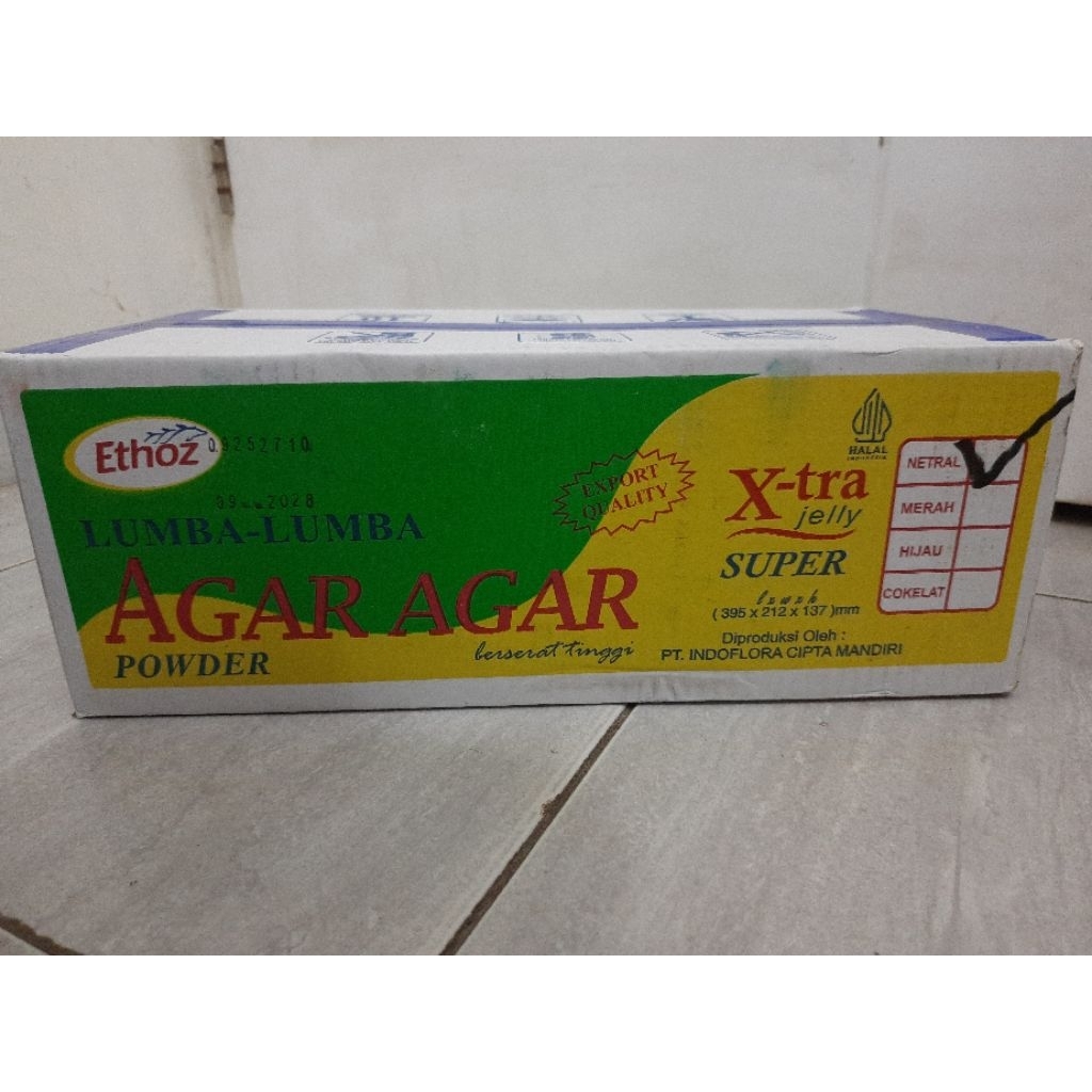 Agar-agar Bubuk Lumba-lumba ETHOZ 1 DUS
