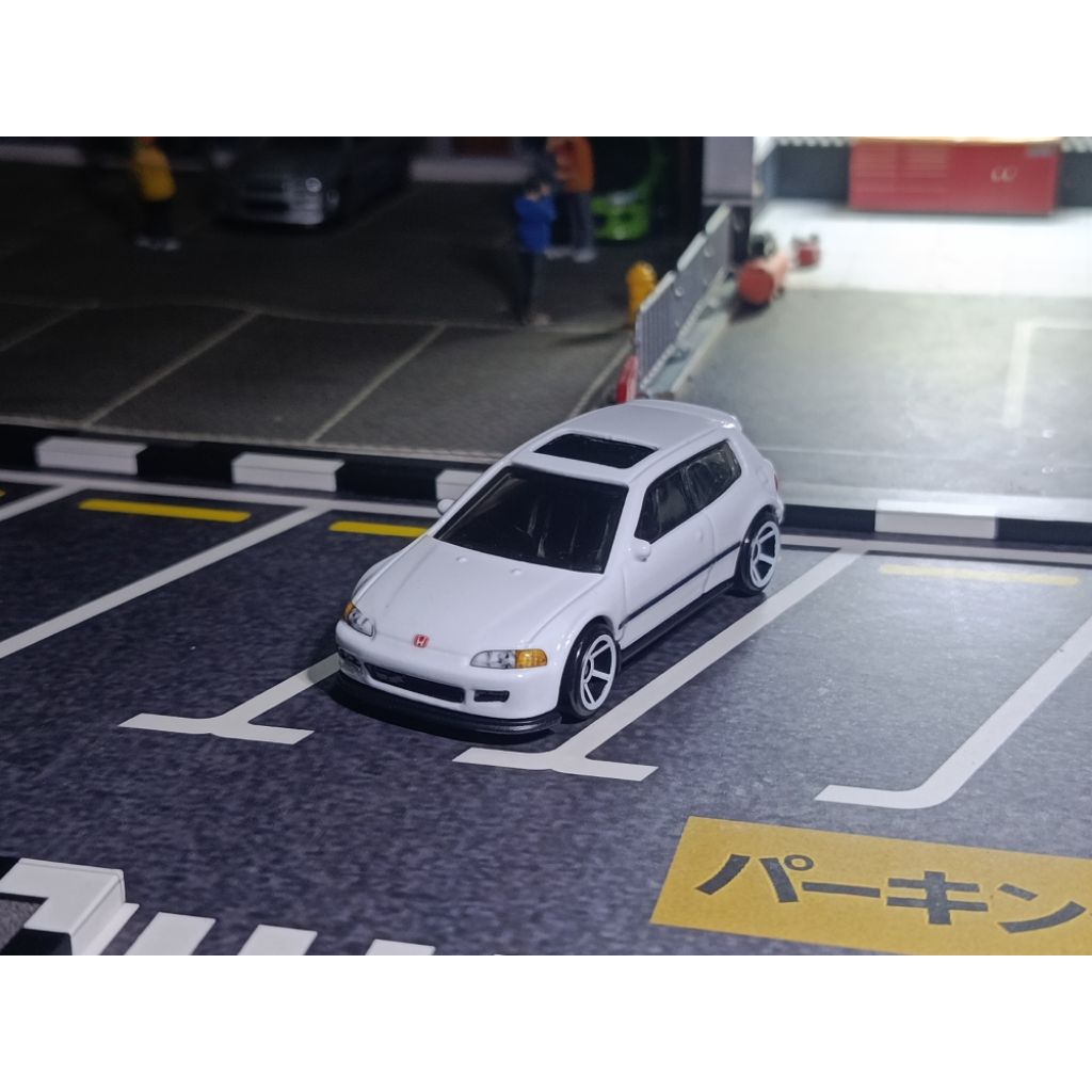 hotwheels honda civic eg custom