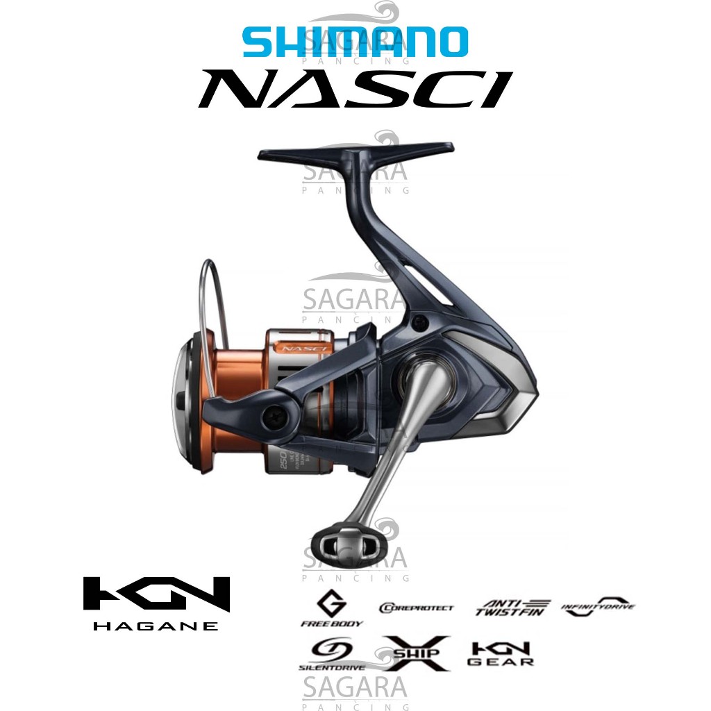 Reel Shimano Nasci FD | Reel Galatama | Reel Casting | Reel Pancing Spinning
