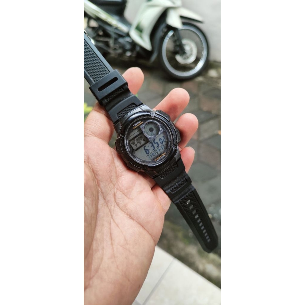 jam tangan original Casio second bekas