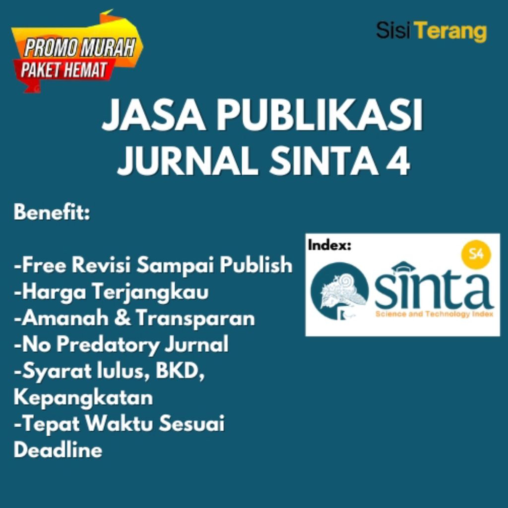 Jasa Publikasi Jurnal SINTA 4