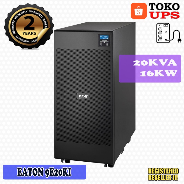 UPS 20KVA Eaton 9E 20KI 9E20KI 20KVA 16KW Online Double Conversion Tower LCD