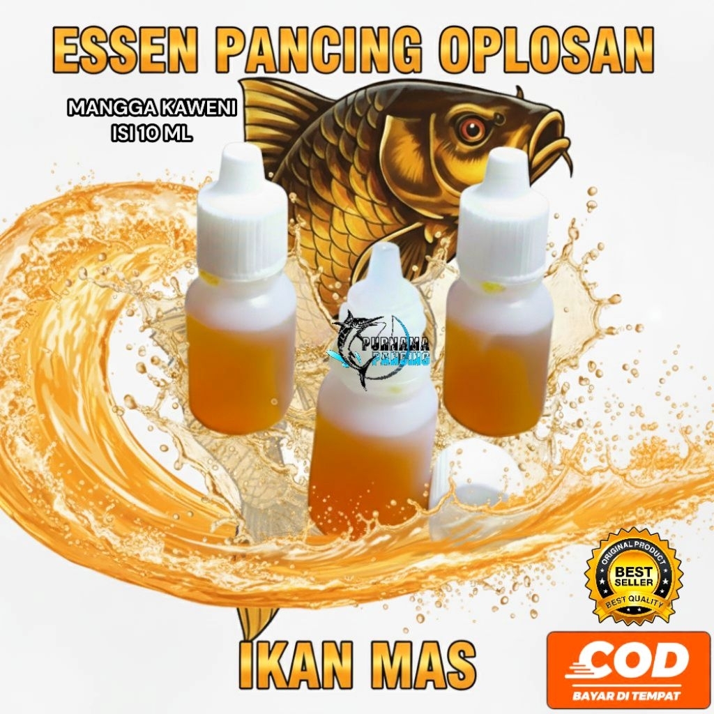 Essen Pancing Oplosan Ikan Mas Bawal Nila dan Patin