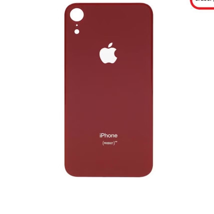 BACK DOOR / TUTUP BELAKANG IPHONE XR MERAH
