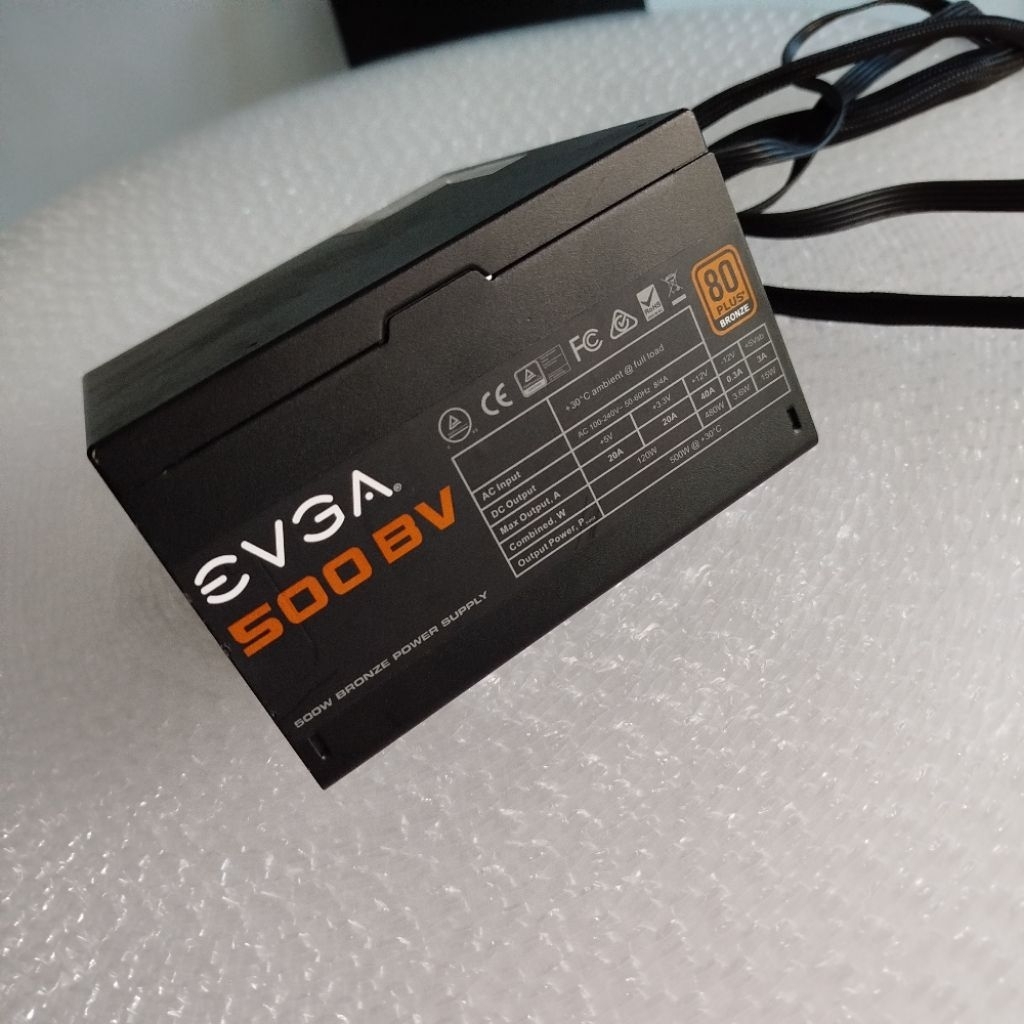 Power Supply Evga 500 BV 500Watt 80 Plus Bronze