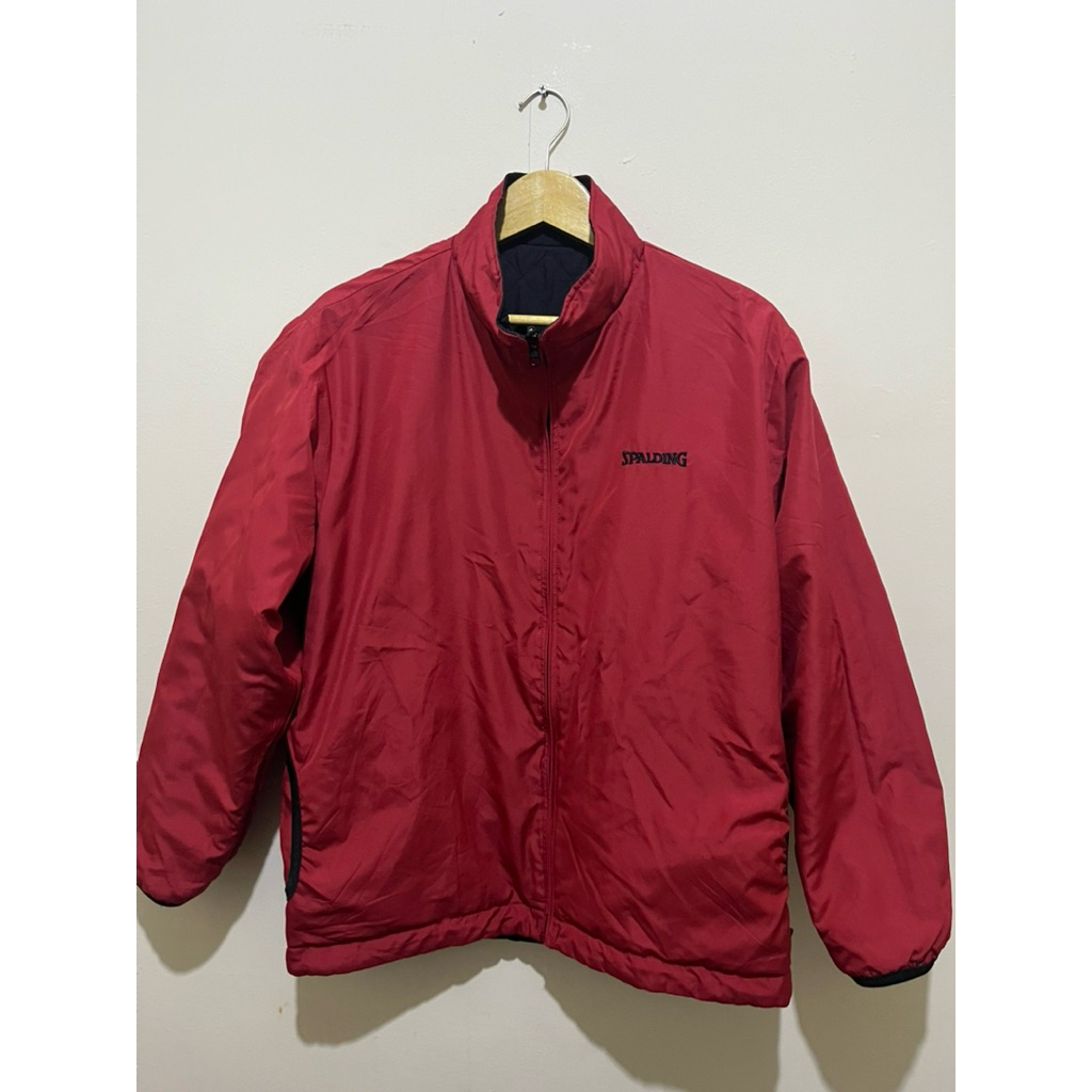 Jaket sport casual spalding size fit L used mulus