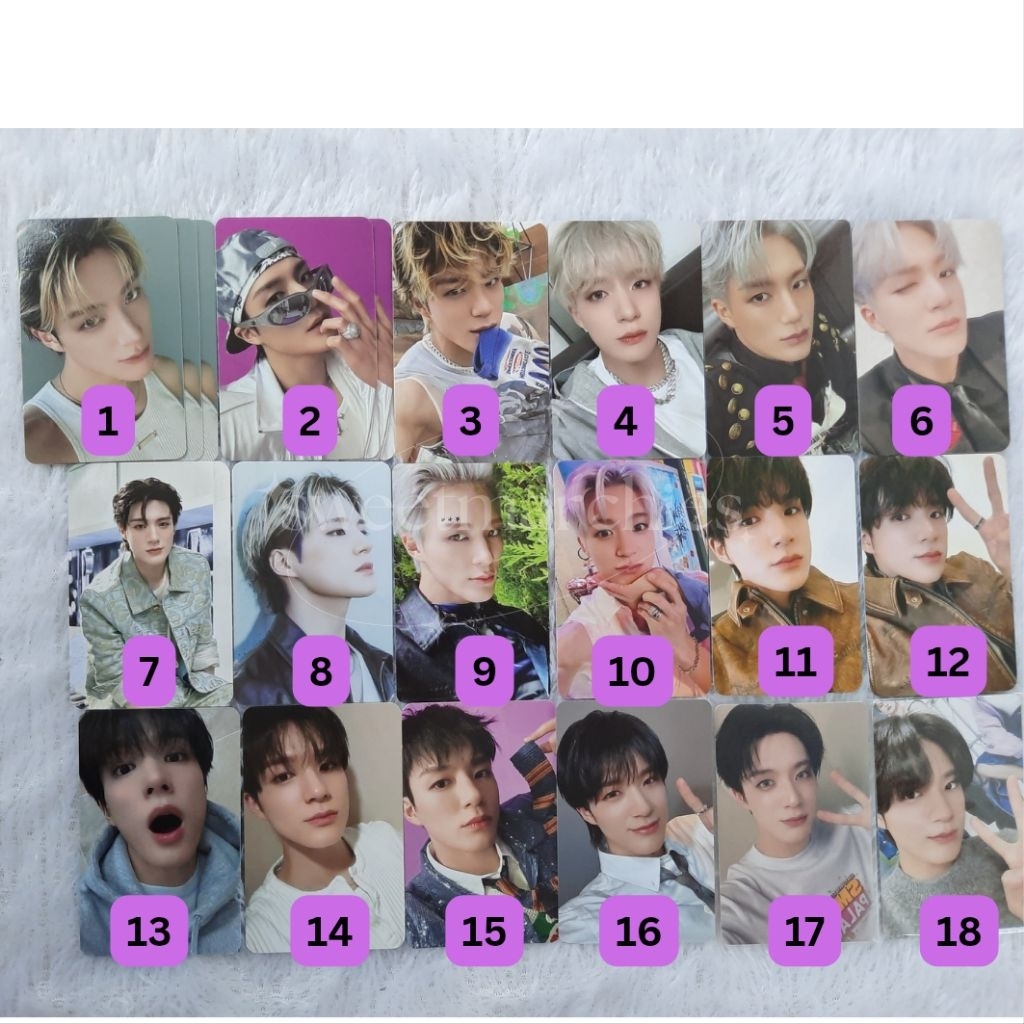 NCT DREAM - Photocard Official JENO Realcity jenkut bttf digipack pob piyama tds3 fs kemeja wink mum