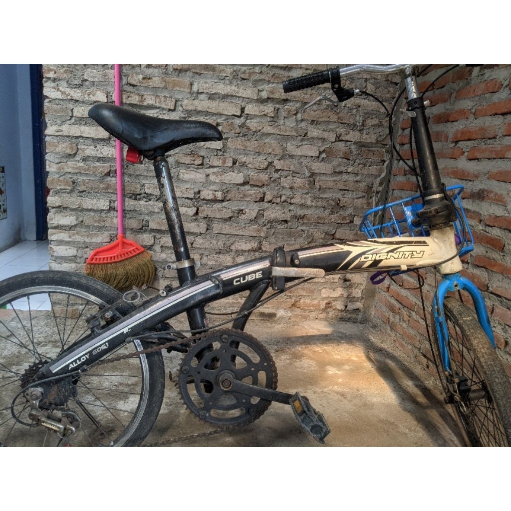 Sepeda lipat alloy second