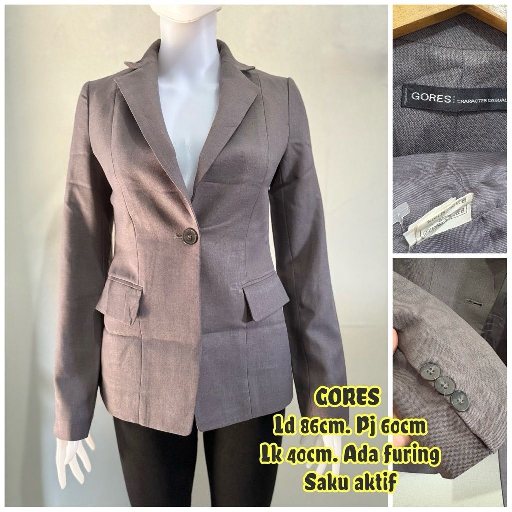 Blazer fashion / Jas formal / jacket / coat / tweed