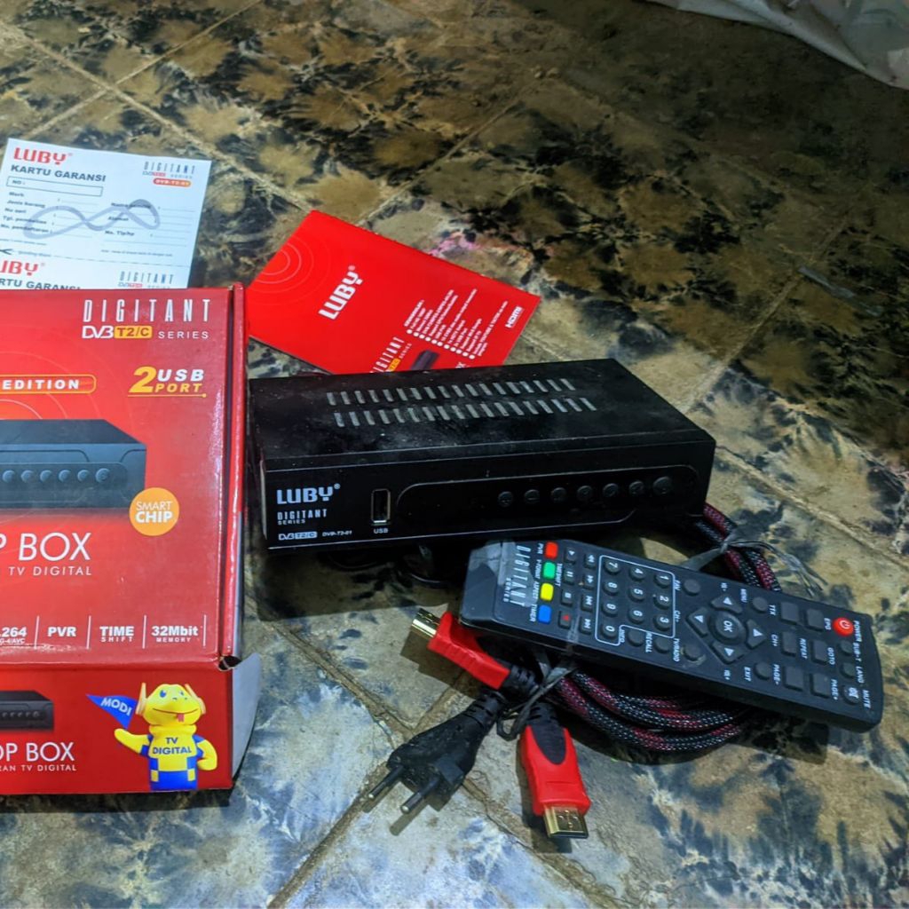 set top box tv digital LUBY