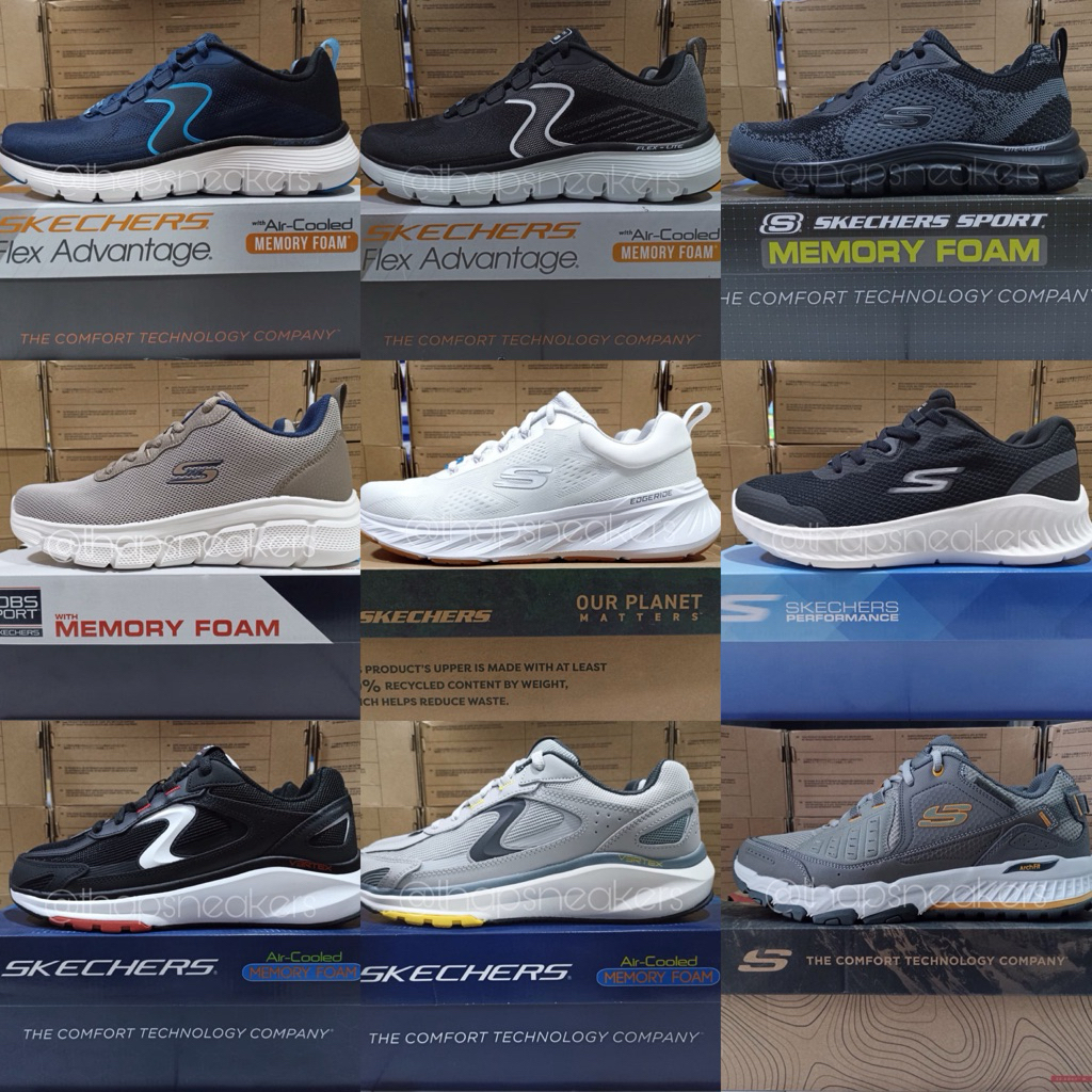 Sepatu Pria Skechers Original PT MAP Resmi