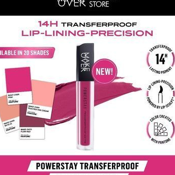 MAKE OVER Powerstay Transferproof Matte Lip Cream || lipstick make over
