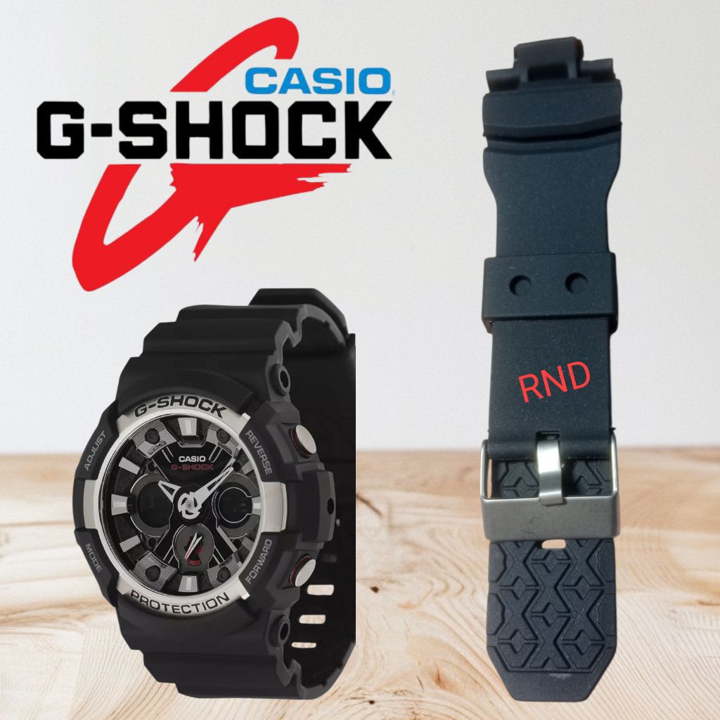 Tali Jam G SHOCK GA200 GA201 Strap Jam G SHOCK GA201 GA200 Rubber Jam Tangan CASIO G SHOCK GS02