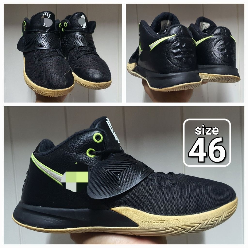 Sepatu Basket Kyri3 Flytrap III Black size 46 Second ori shoes