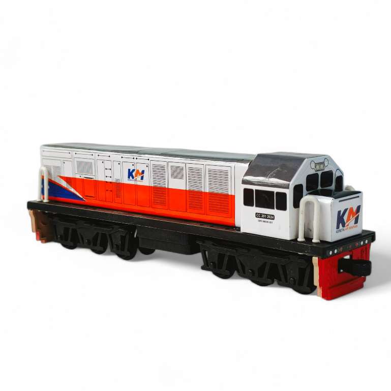 Mainan Kereta Api Indonesia - gerbong rangkaian kereta api