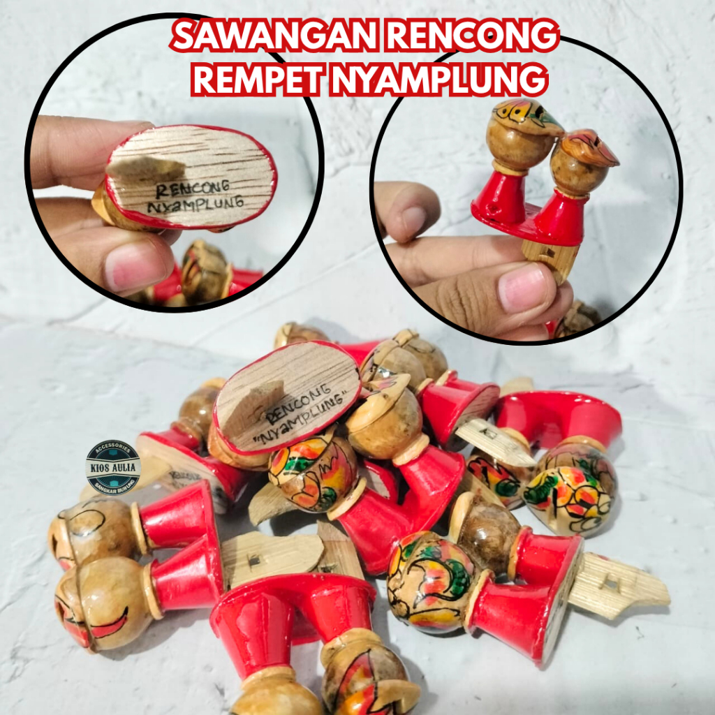 (GROSIR ECER) SAWANGAN RENCONG REMPET NYAMPLUNG GENDONG HOTANG DARA MERPATI