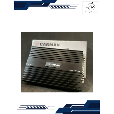Power Amplifier 4 Channel Carman CA-400 45W RMS MURAH