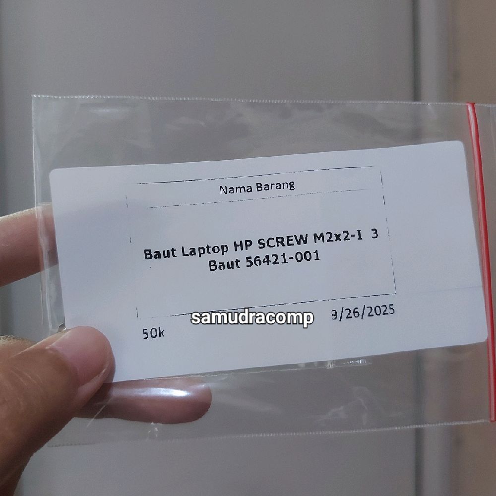 Baut Laptop HP SCREW M2x2-I 3 Baut 56421-001