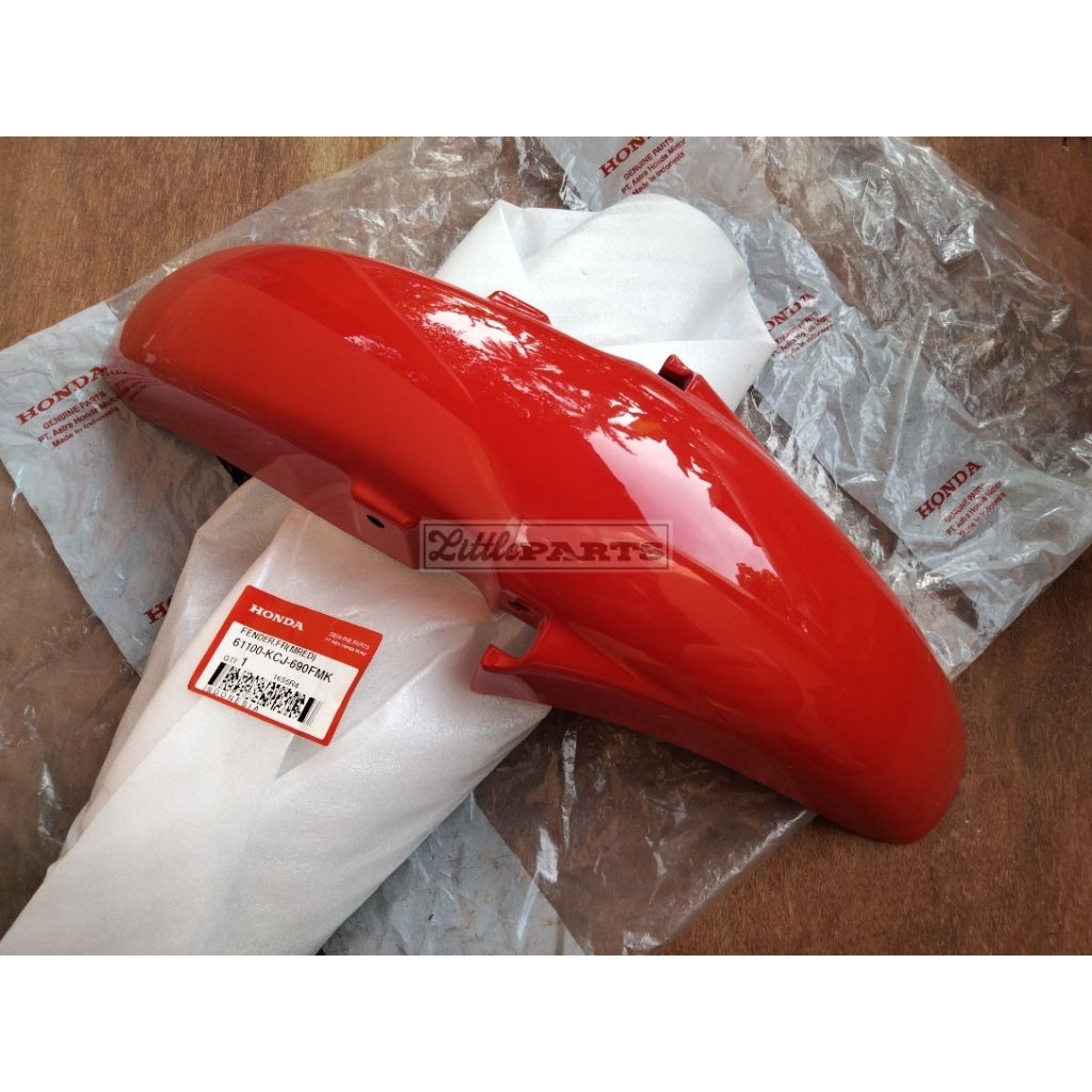 61100 KCJ 690FMK fender front red spakbor depan honda tiger 2000 Tiger lawas tiger lama merah ori or