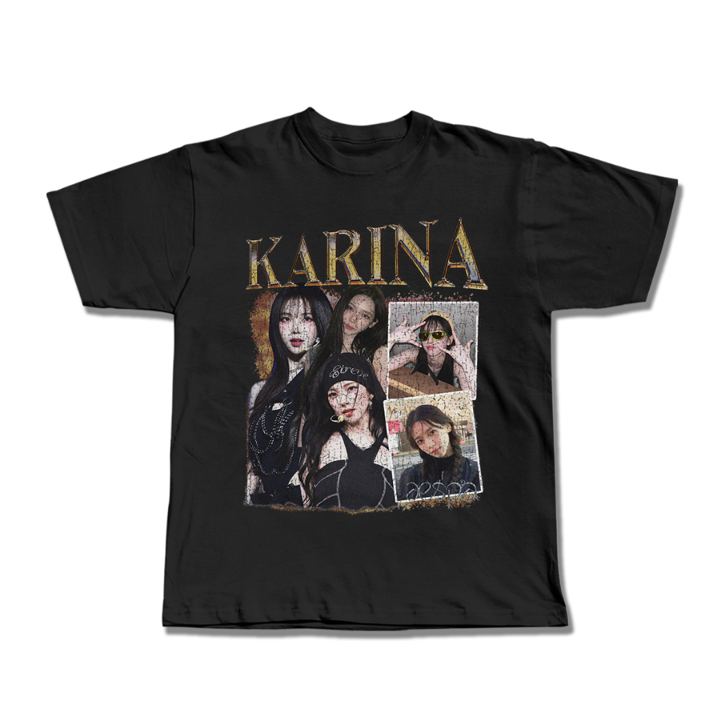 T-Shirt Karina Aespa - Cotton Combed 24s
