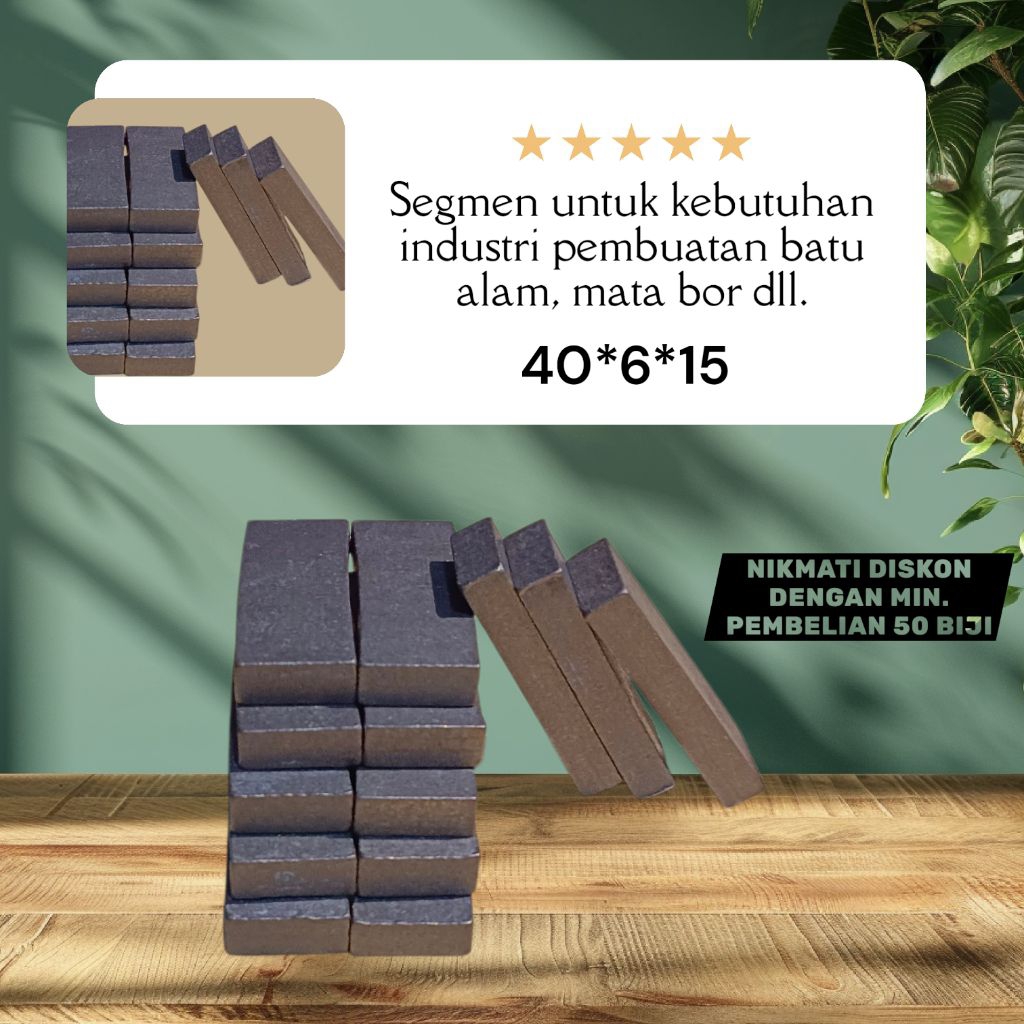 Segmen Batu Alam, MataBor bisa satuan