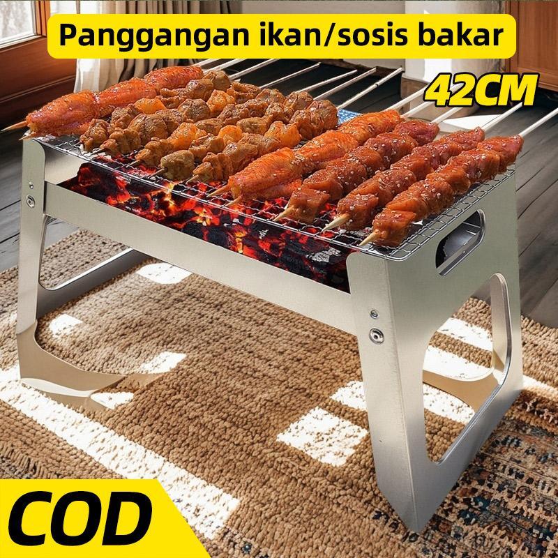 Kompor Tungku Kayu Bakar Serbaguna Alat Panggang Bbq Grill