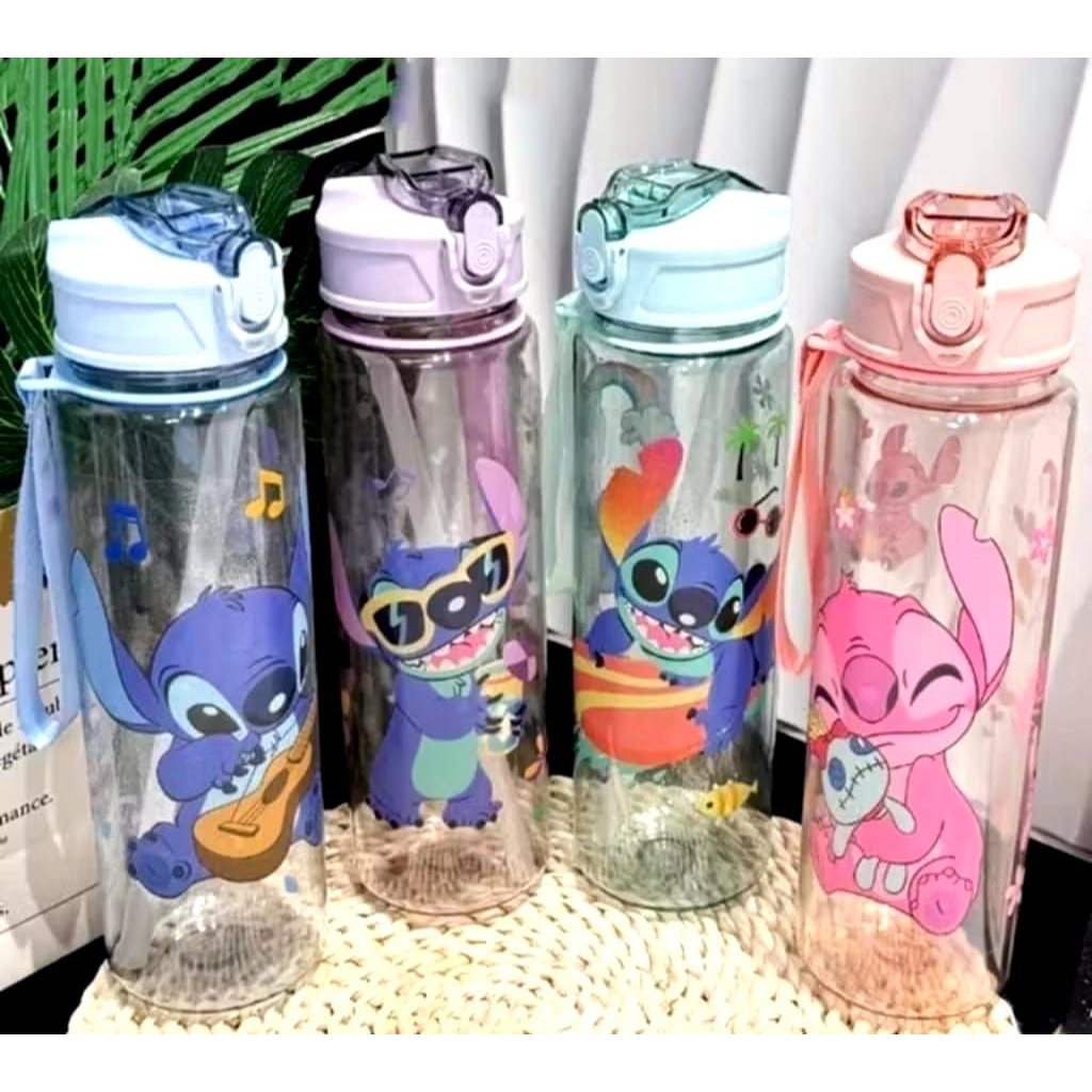 Botol minum Stitch 900ml botol minum viral Stitch 900ml
