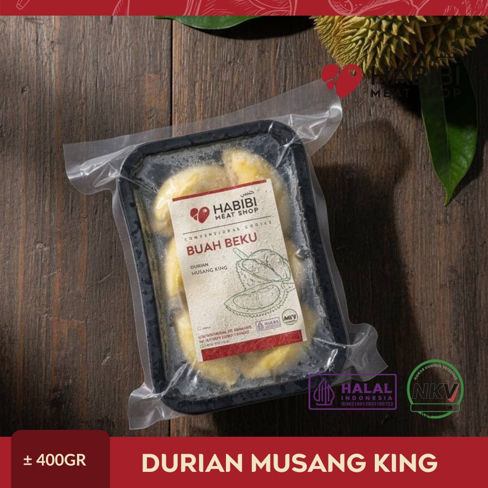 DURIAN MUSANG KING FROZEN
