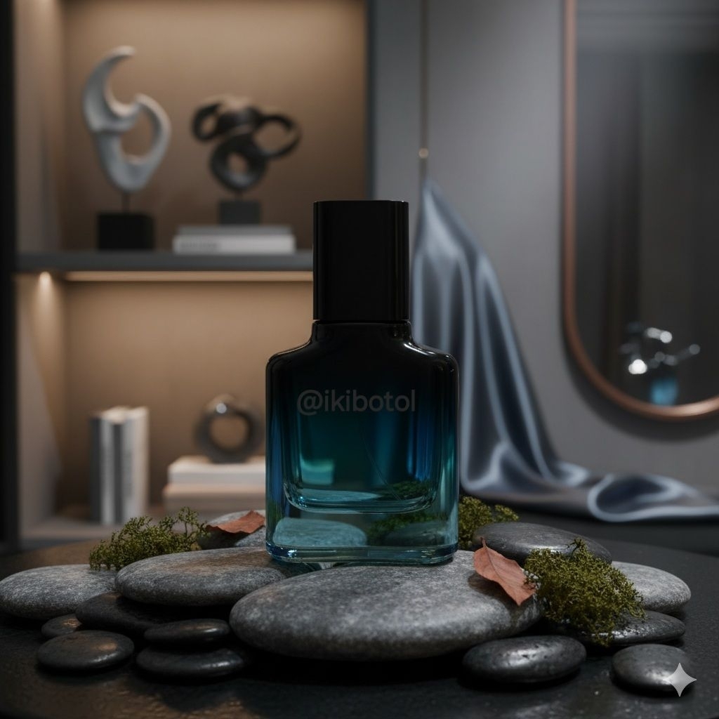 Botol parfum zaza 30ml semi pres botol parfum kaca warna