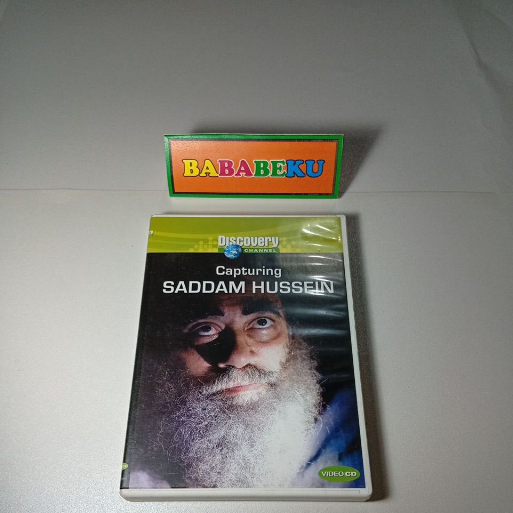 VCD ORIGINAL DISCOVERY CHANNEL CAPTURING SADDAM HUSSEIN