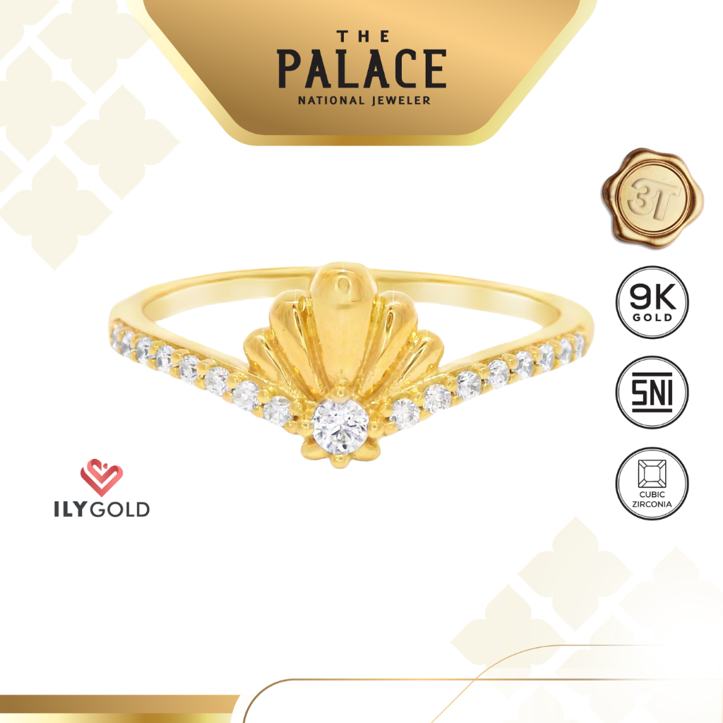 ILY GOLD By The Sea -  Ladies Ring / Cincin