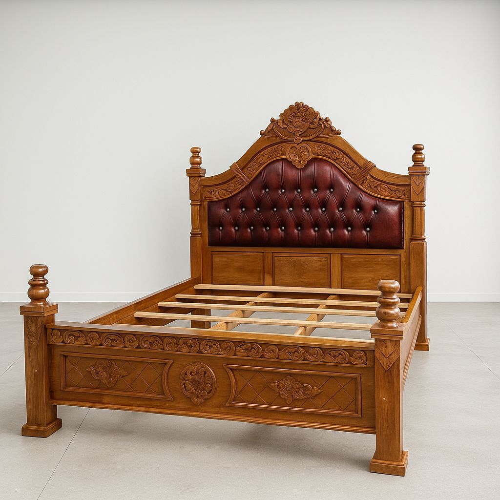 Dipan kayu jati 160x200 cempaka