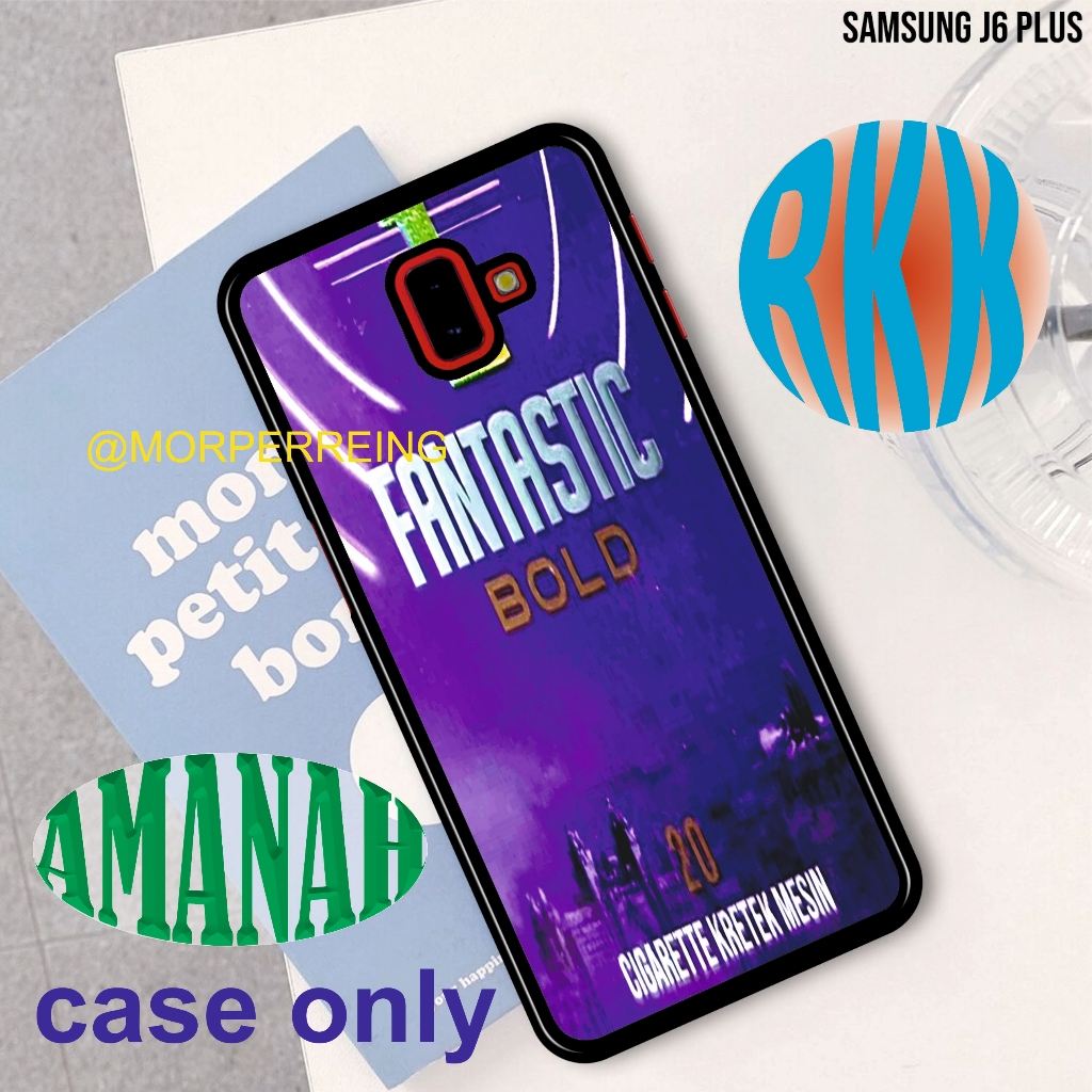 Case Samsung J6 Plus motif( F ) seris  MOTIF TERBARU