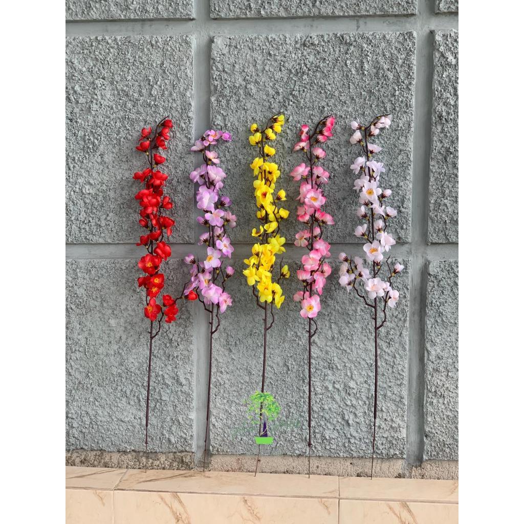 BUNGA SAKURA / Bunga plastik / Bunga sakura / Bunga Sakura Artificial 1 Tangkai TERMURAH dan TERLARI