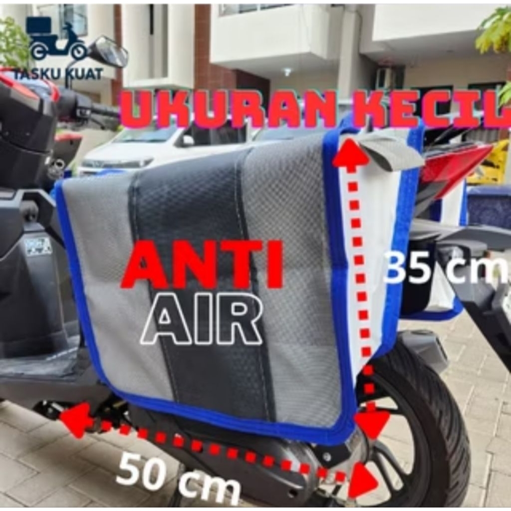 TAS OBROK BRONJONG MOTOR SRANDUL ANTI AIR KURIR BESAR SUPER JUMBO