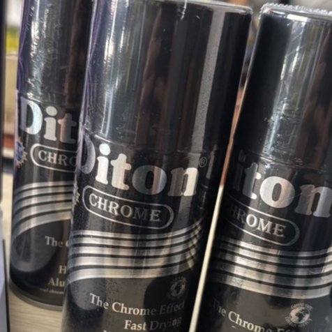 Pilox Chrome Diton Paket Chrome || Cat Semprot Body Motor Velg Motor&Rangka Motor