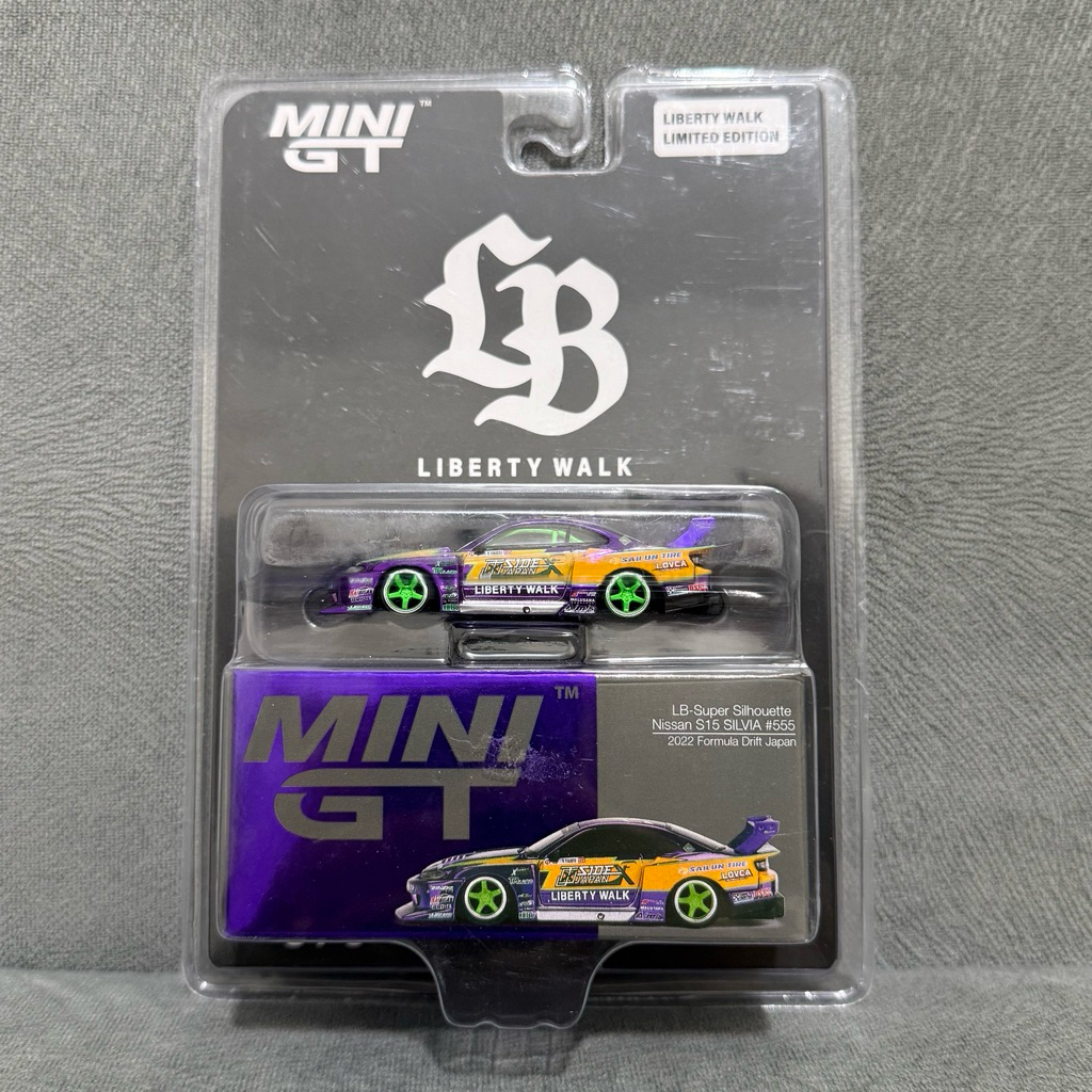 mini gt silvia s15 ungu lb store blister