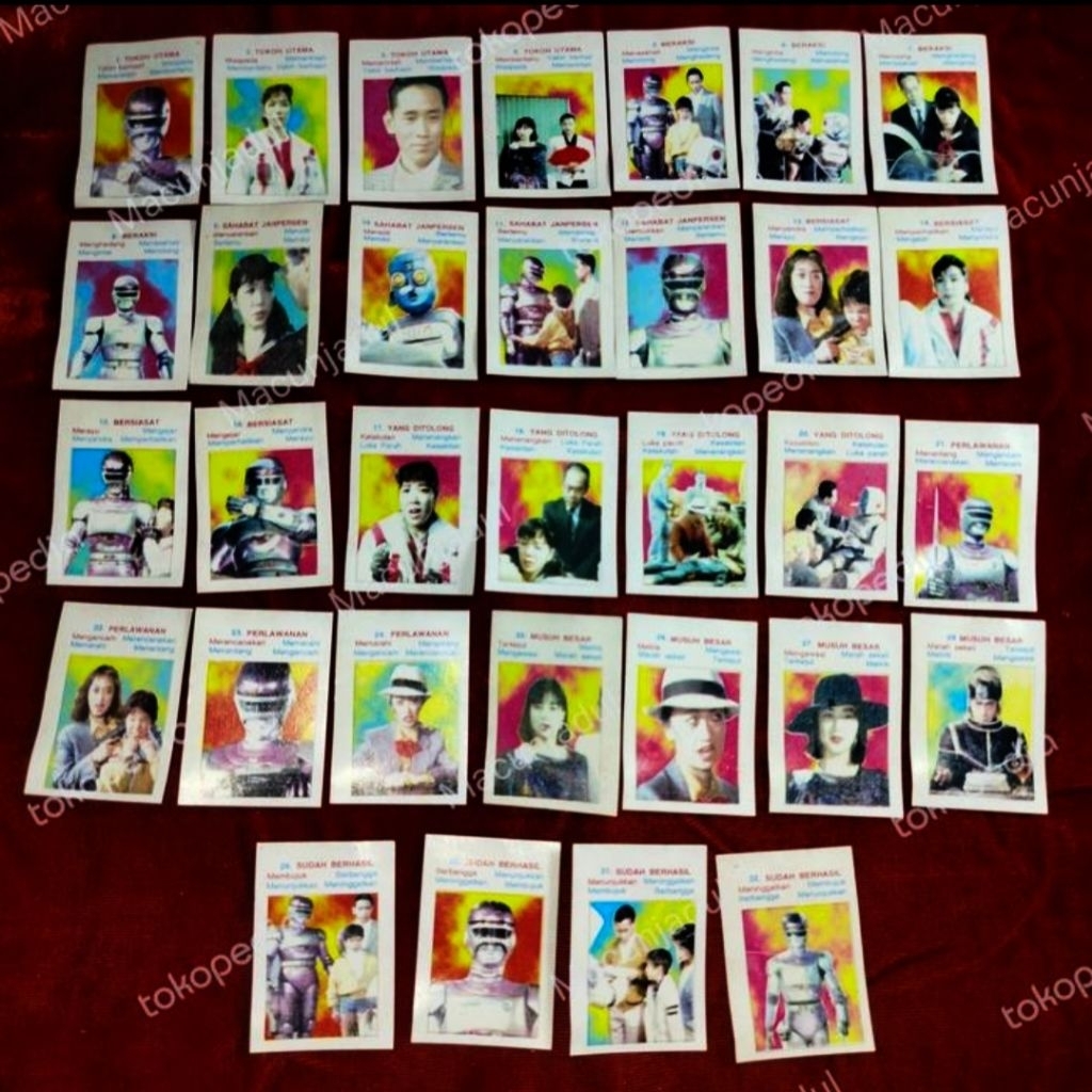 KWARTED KECIL JAPERSON, KWARTED JADUL, GAMBARAN JADUL, UMBUL JADUL, MAINAN JADUL, MAINAN NOSTALGIA 9