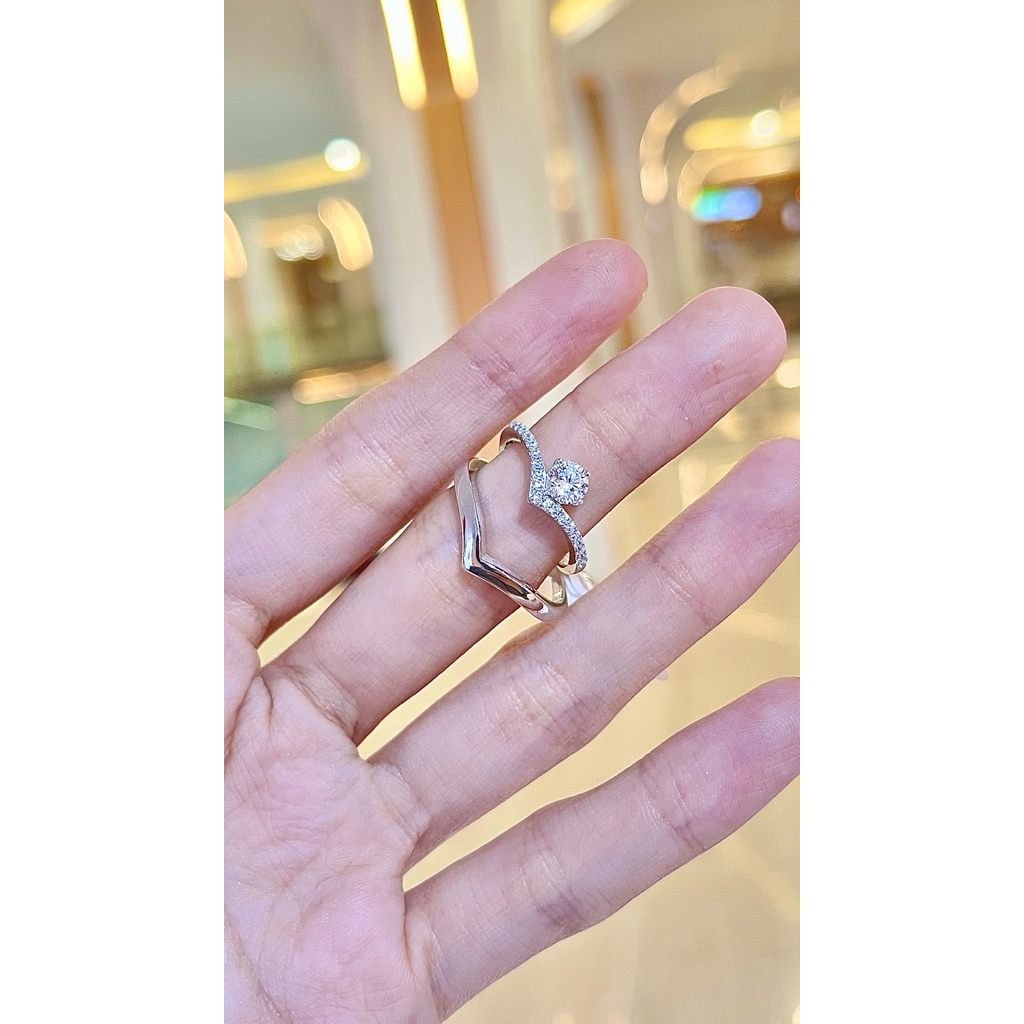 cincin couple moissanite mewah