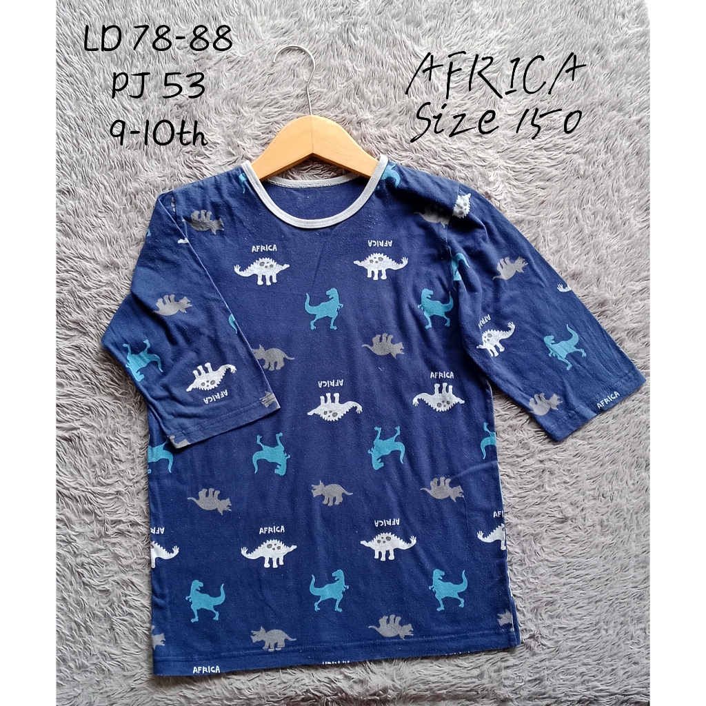 Kaos anak 9-10th Afrika