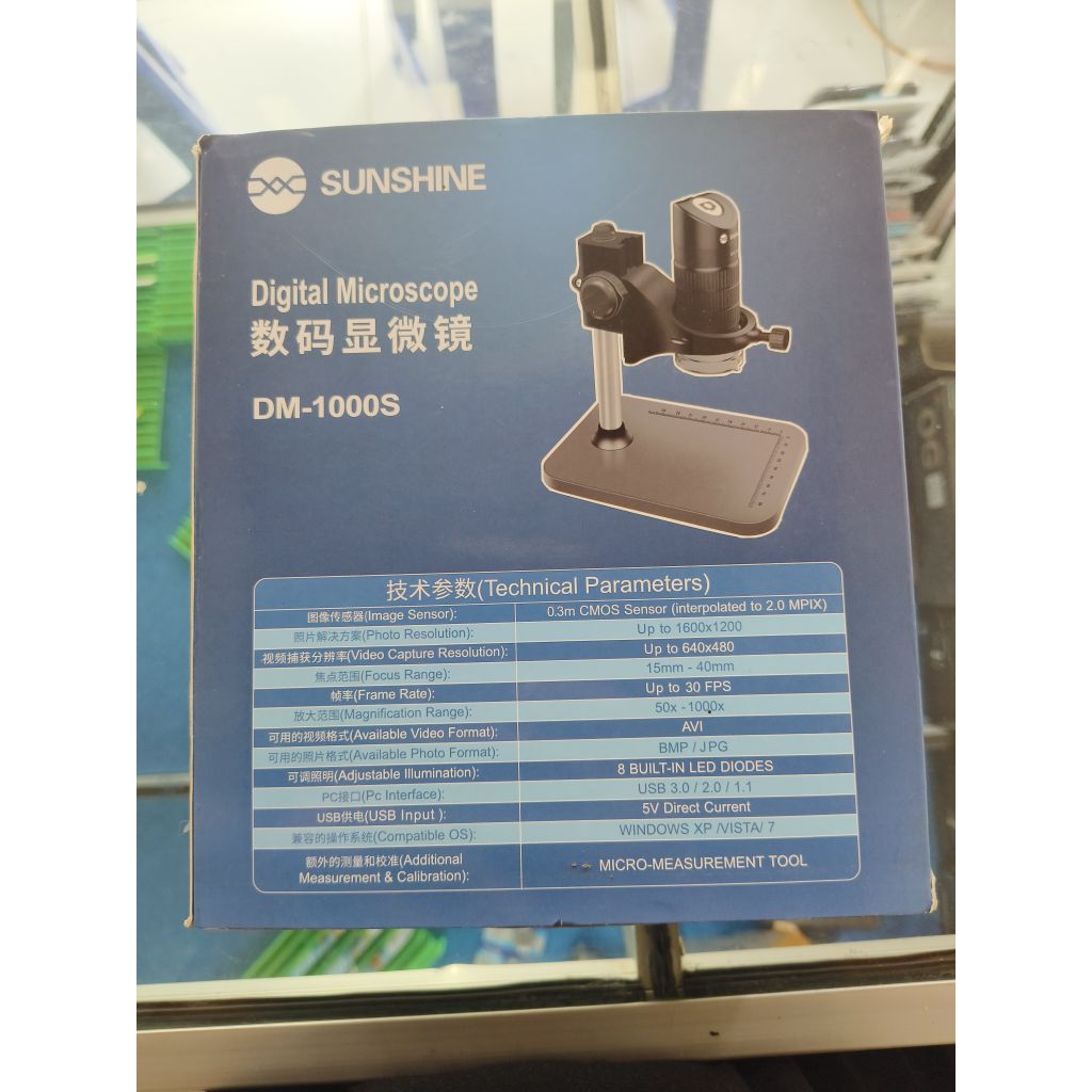 MICROSCOPE DIGITAL SUNSHINE DM-10OOS