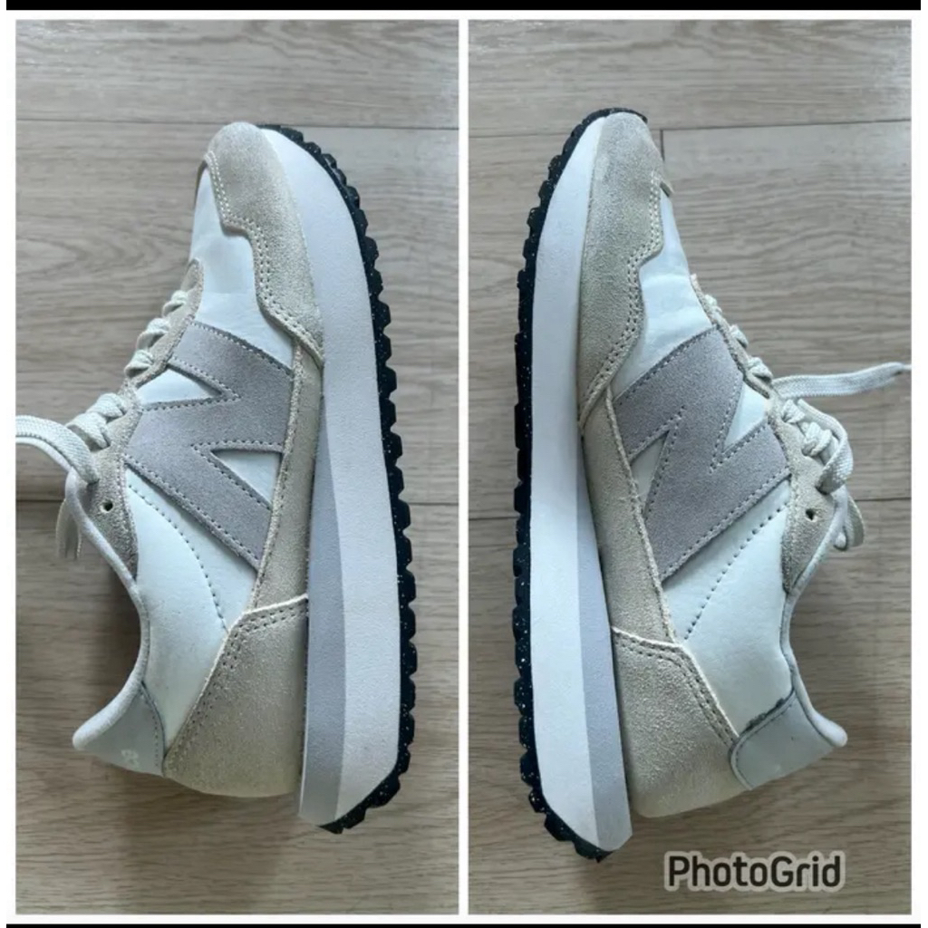 (Preloved) New Balance 237sea salt/white/black