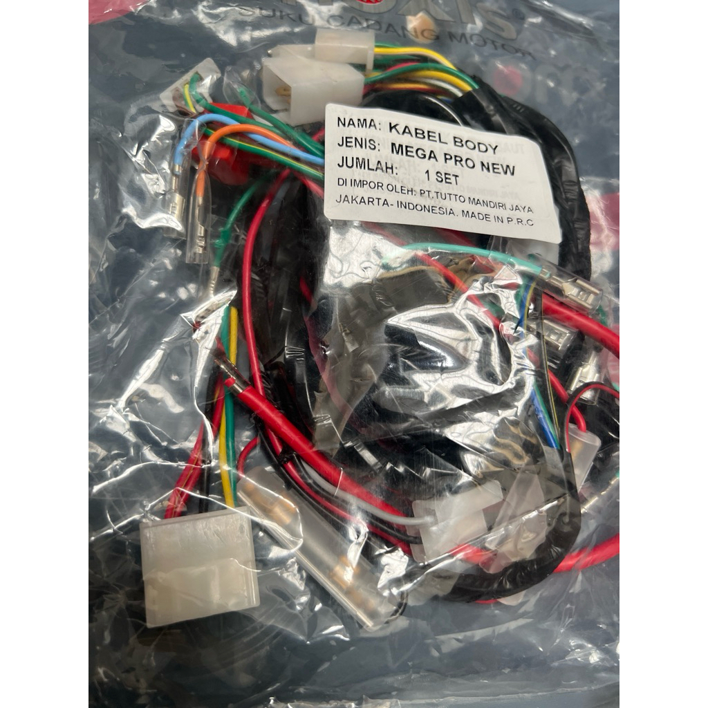 KABEL BODY MEGAPRO NEW MONOSHOCK  BINA PART MOXIS