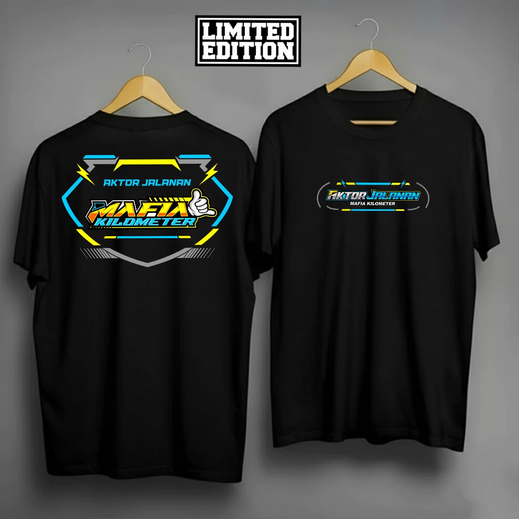 Kaos Aktor Jalanan Mafia Kilometer // Baju Kaos Pria unisex